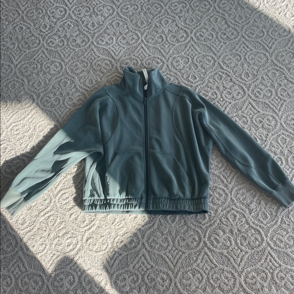 Lululemon softstreme full zip sweatshirt